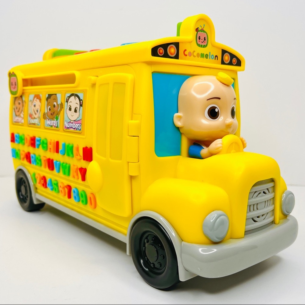 CoComelon Musical Learning Bus Number Letter Recognition Phonetics Toy Sounds